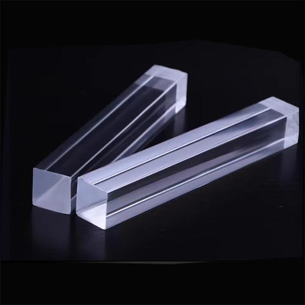 Varillas sólidas cuadradas de PMMA, 10 Uds., 100mm, 200mm, 300mm, 500mm, varillas transparentes extruidas, barra cuadrada acrílica(500MM*5 * 5MM)