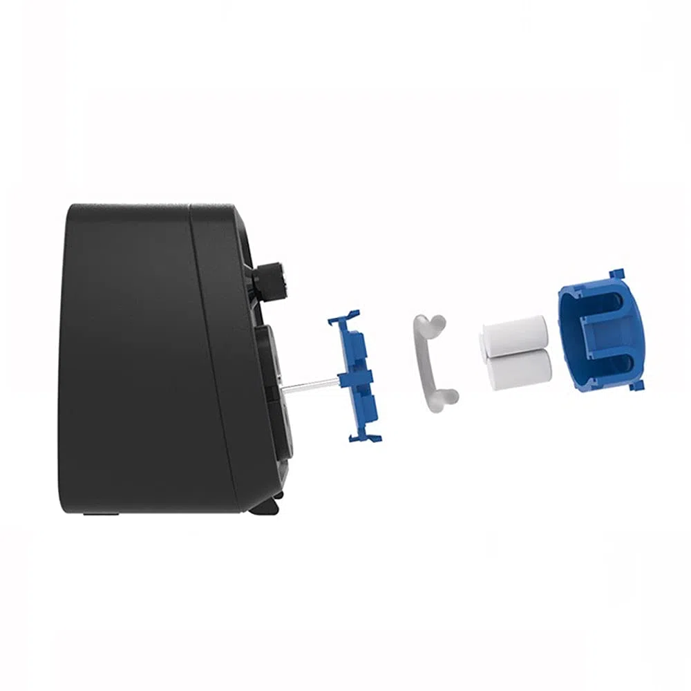 Kamoer KCP-X - Mini bomba peristáltica de 24 V con control de baja tasa de flujo 19-65 ml/min, bomba dosificadora de líquidos de velocidad ajustable para laboratorio de acuario con adaptador de