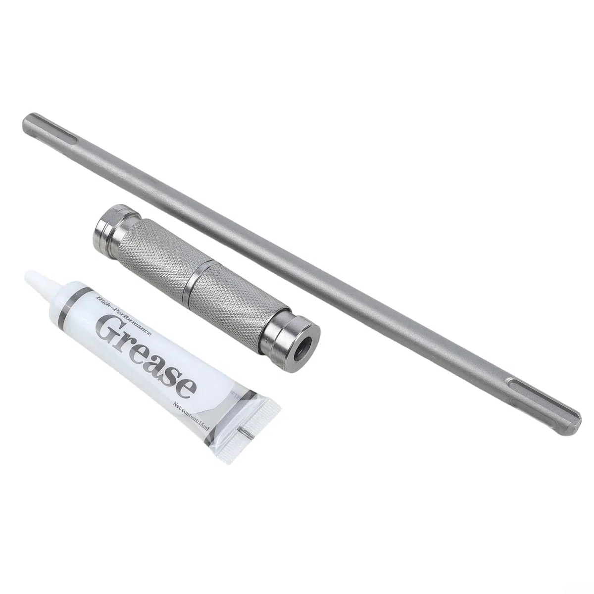 Para barra de extensión SDS Plus de 26 cm con adaptador de liberación rápida para taladro de martillo giratorio, diseñado para un bloqueo rápido de herramientas y compatibilidad con varios vástagos