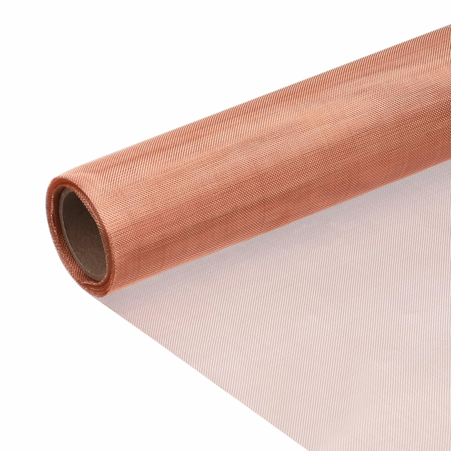QUARKZMAN Malla de Cobre Puro de 40 Hilos, Rollo de Malla de Alambre Tejida de 8" x 118" para Filtro Espeso de Jardín y Casa, Protección de Ventanas, Tela de Tejer DIY, Dorado