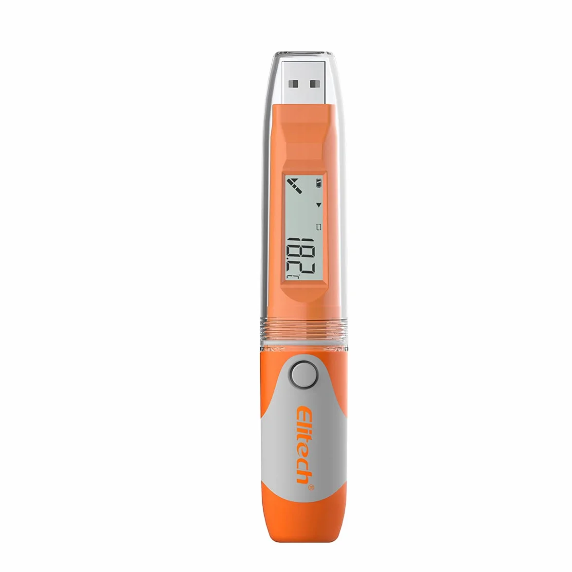 Elitech RC-51 PDF Registrador de Datos de Temperatura, Data Logger USB Registrador Tester Points Pen Style 32000 Puntos de Registro Data Logger para Transporte de Alimentos Medicamentos Certificado CE