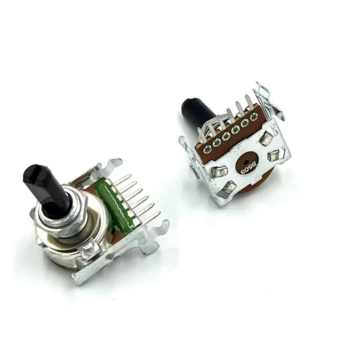potenziometro 2 uds 161 potenciómetro Doble B50k Longitud del Eje 20mm Seis Pines Amplificador de Potencia de Doble Canal potenciómetro de Volumen