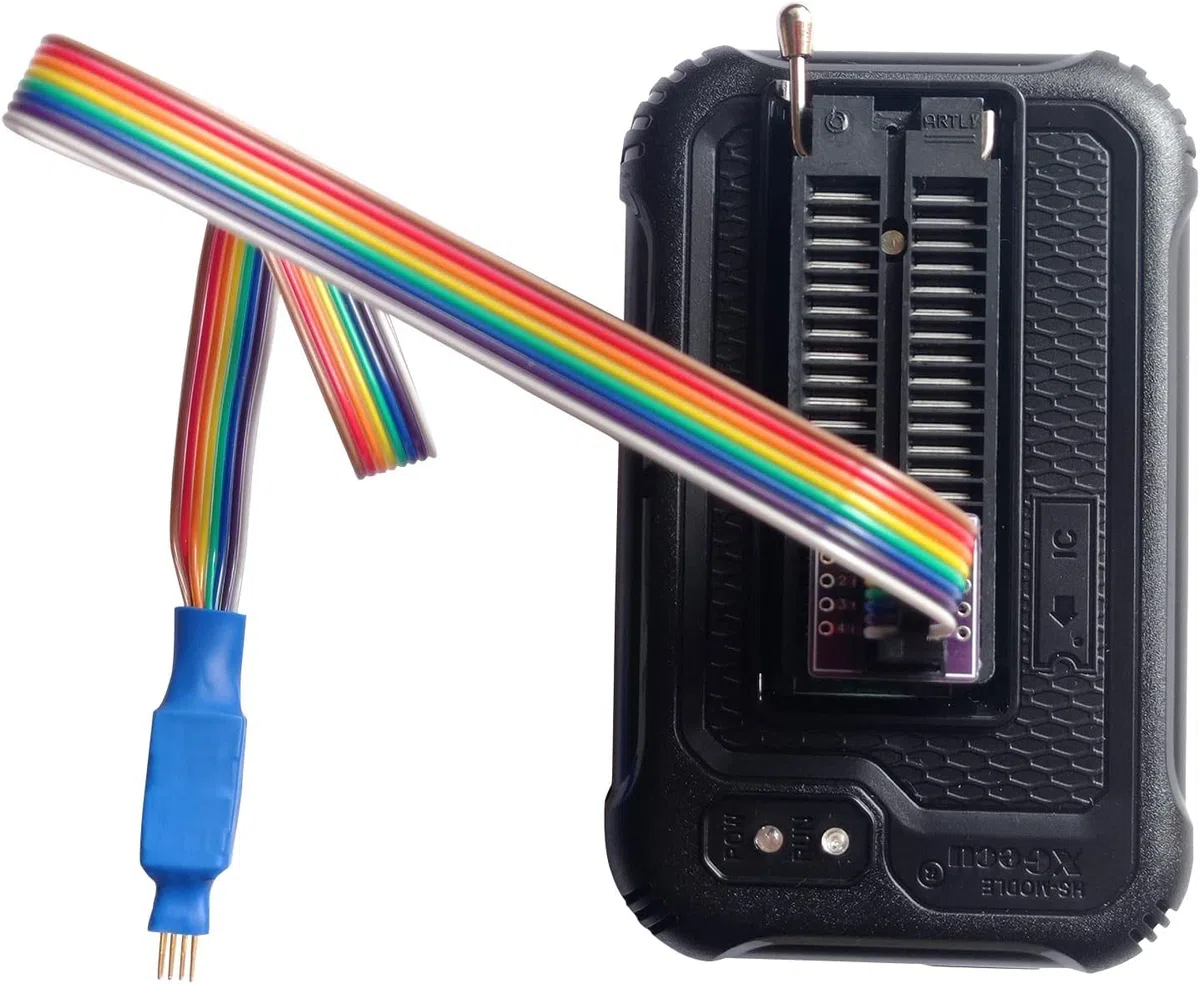 SOIC8 SOP8 Test Clip Probe Line 150mil for EEPROM 93CXX/25CXX/24CXX Circuit IC Chip Programming on USB Programmer TL866 T48 T76 RT809F RT809H