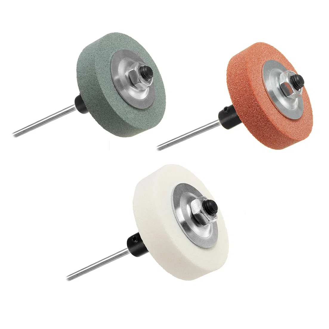 EsportsMJJ 70X20X10Mm El Adaptador De La Rueda De Pulido Fijó El Taladro Eléctrico Cambiante En La Máquina De Pulir - Blanco