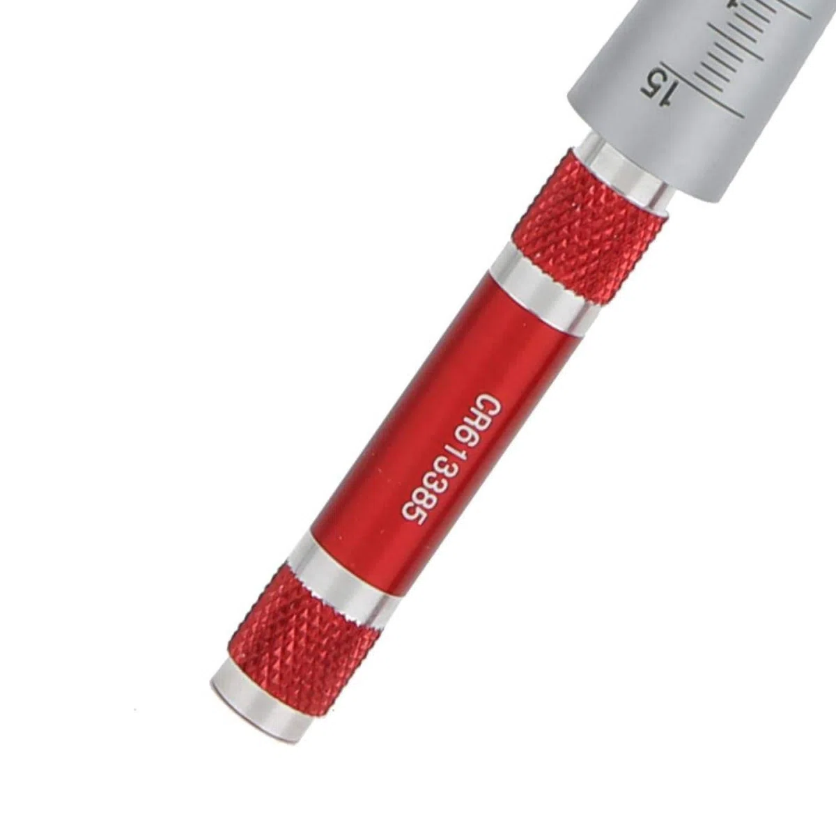 Medidor de apertura, regla cónica, orificio preciso, material de acero inoxidable para piezas de paredes delgadas, diámetros interiores tubos de plástico (3-15 mm)