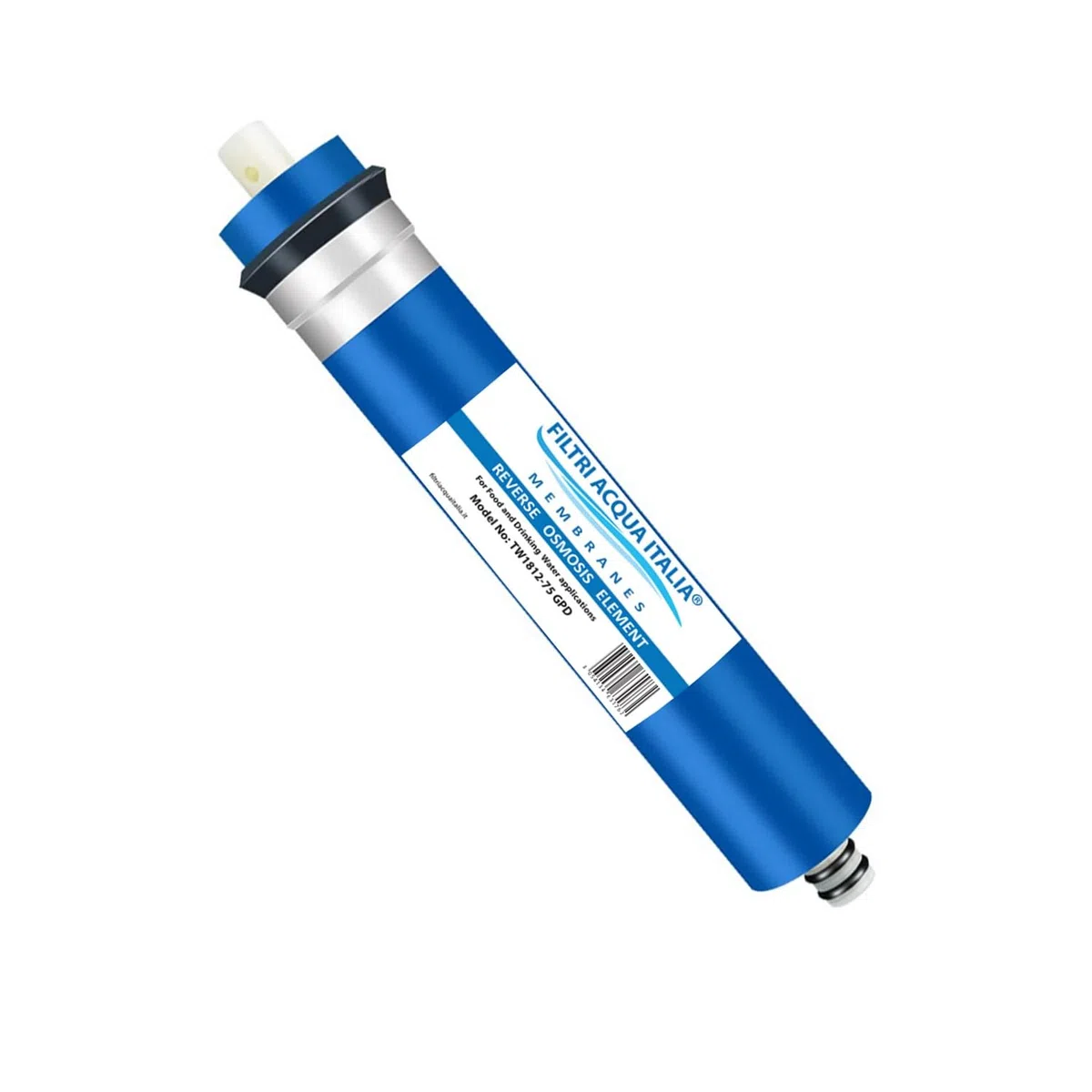 Membrana ósmosis inversa 75GPD TW-1812 TFC para depurador de ósmosis