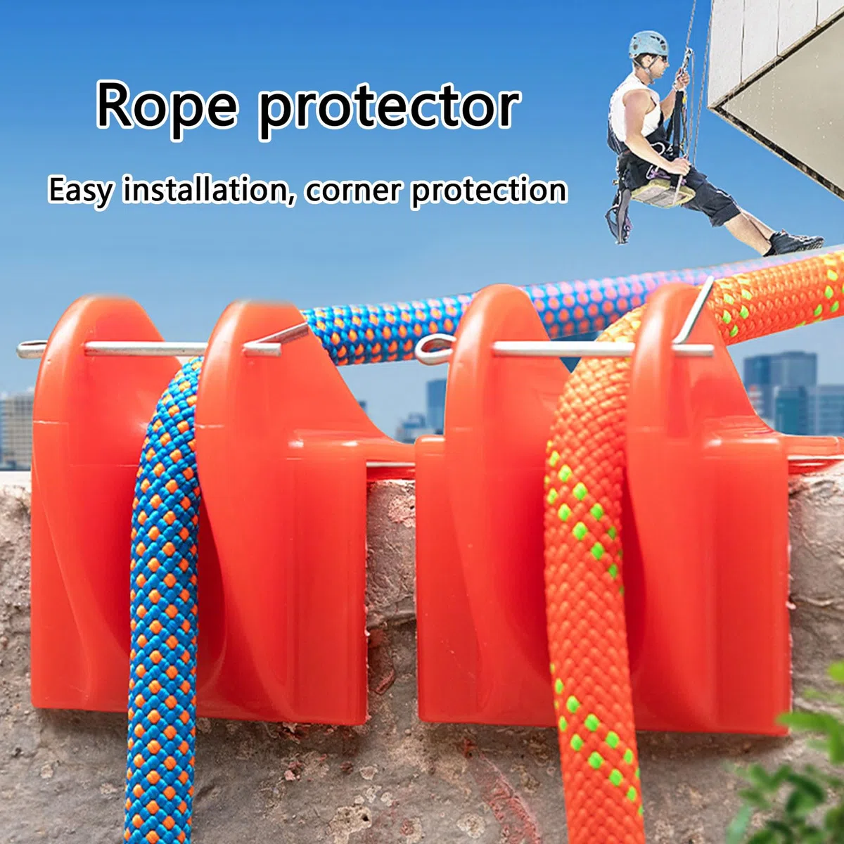 2pcs Cuerda D Mangas Protectores Bordes Cuerda Protector-Herramienta D Bordes Cuerda Guardia Protección