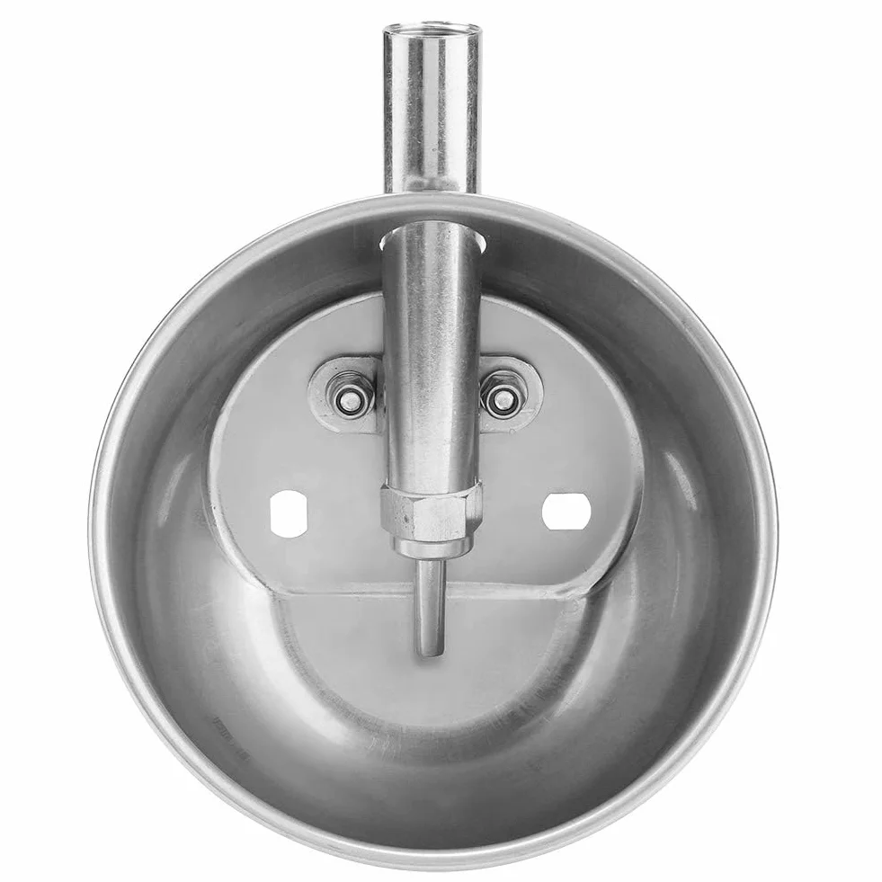 Bebedero Automático de Acero Inoxidable para Cerdos, Caballos y Ganado, Recipiente de Agua para Animales de Granja