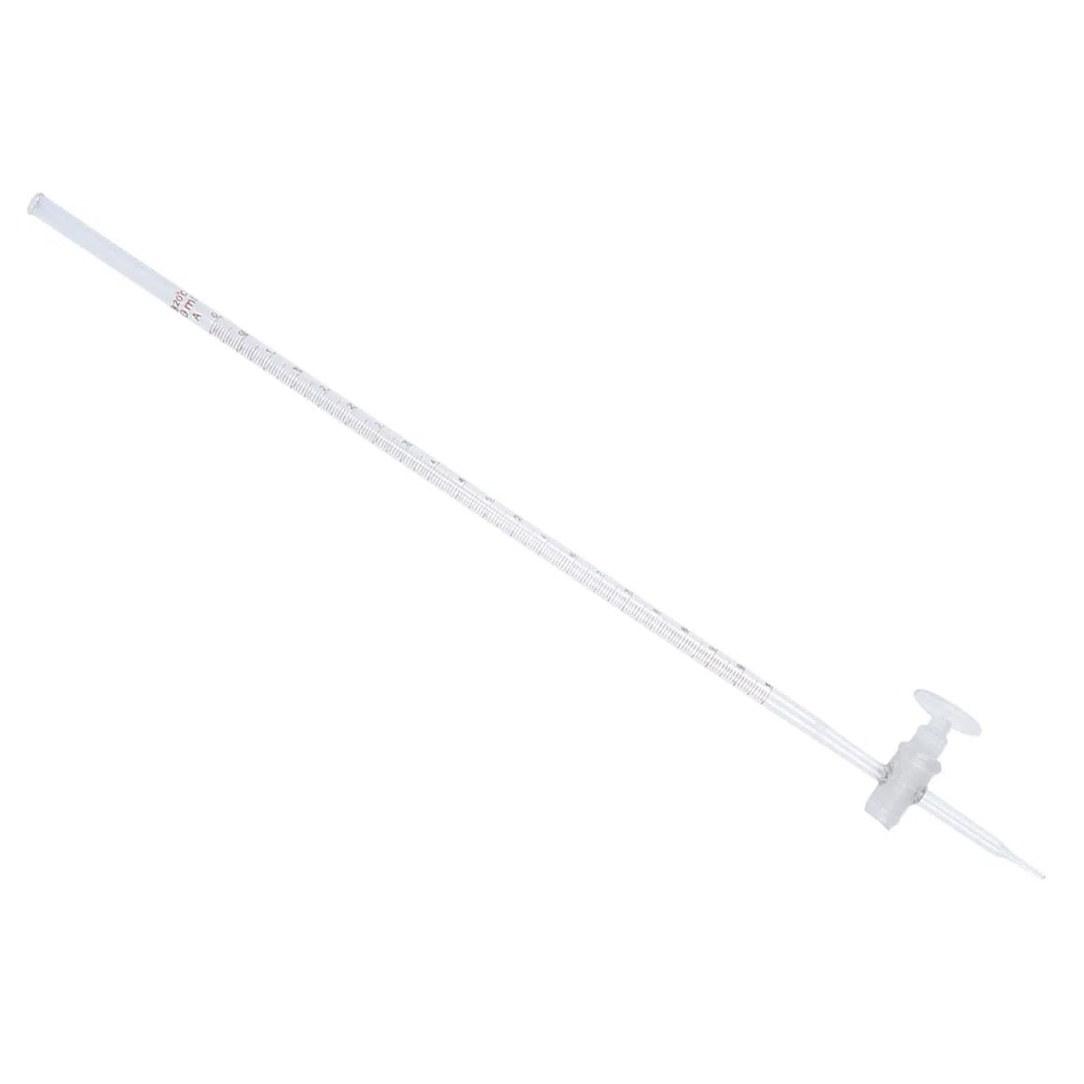 Amosfun Pipeta de Vidrio para Laboratorio, Bureta Ligera y Fácil de Usar, Instrumento Químico Adecuado para Experimento de Laboratorio y Estudiantes