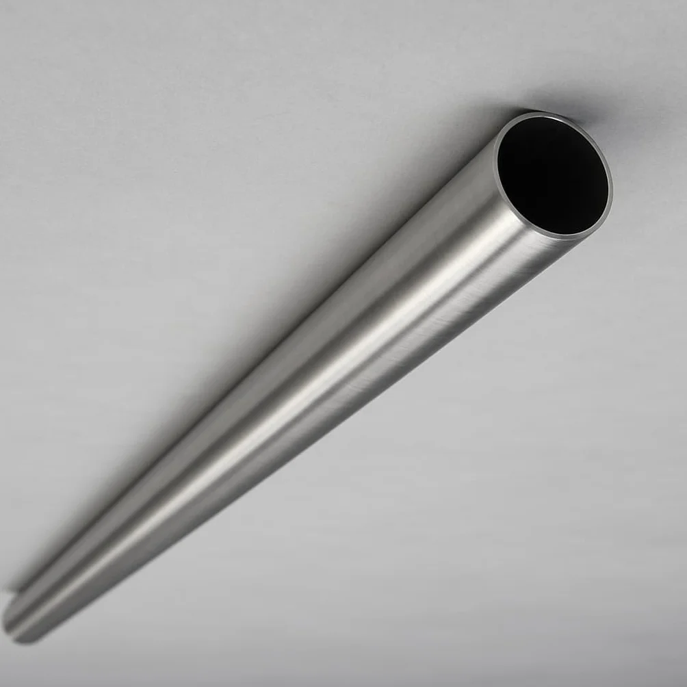 Tubo de acero inoxidable, diámetro 60,3 mm x 1000 mm (1 m) V2A, tubo de escape 6,3 cm, tubo de acero inoxidable 1.4301