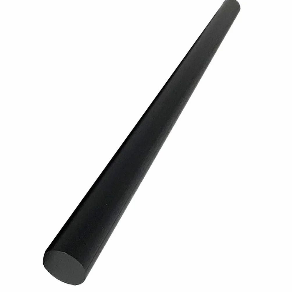 1 varilla de nailon negra 500 mm, cilindro plástico PP resistente al desgaste 20, 25, 30, 35 y 40 diámetro, barra dura (20 x mm)(40mm*500mm)