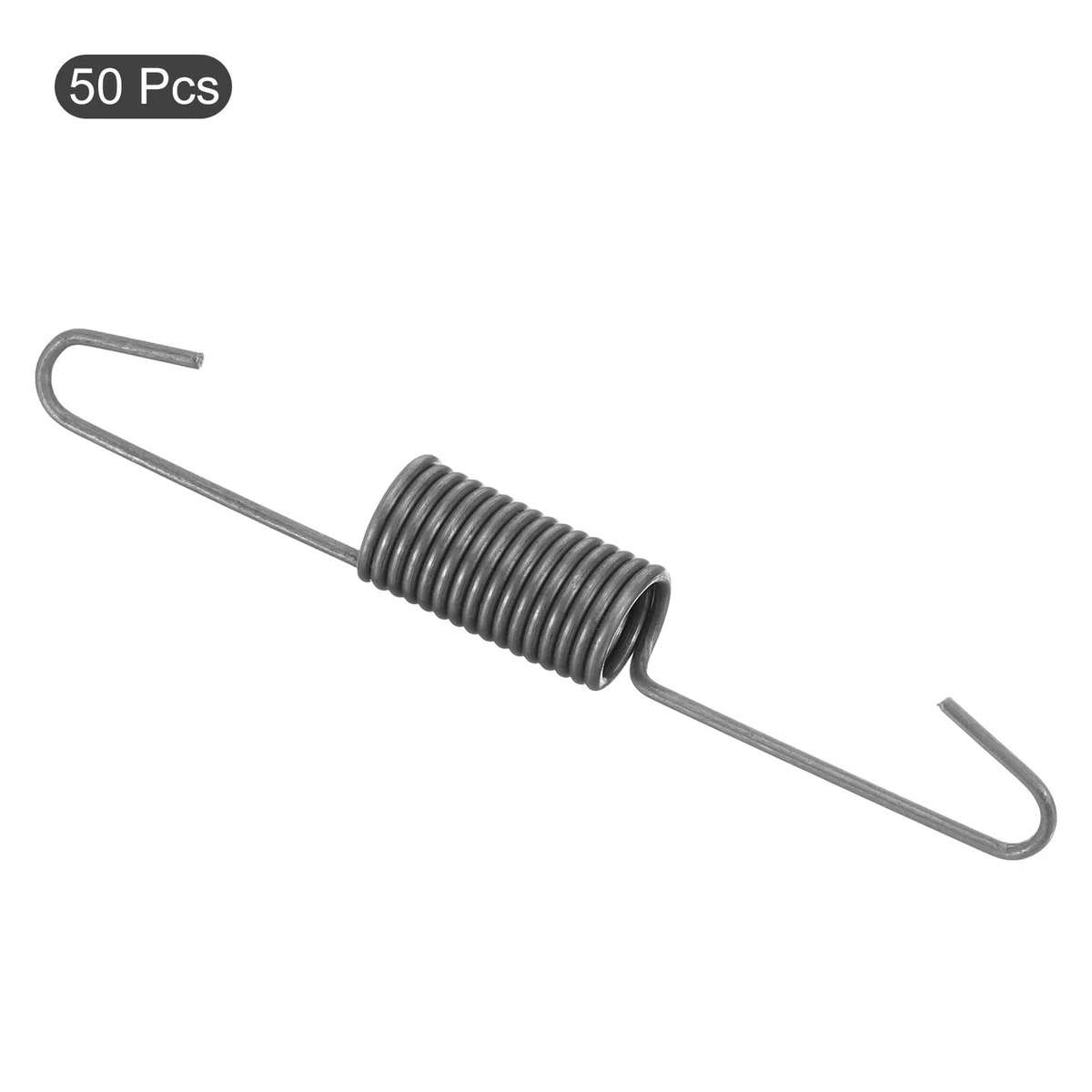 QUARKZMAN 50uds Reclinable Tensión Resorte, 4 Pulgada Metal Doble Gancho Reemplazo Sofá Mecanismo Tensión Resortes - Largo Gancho