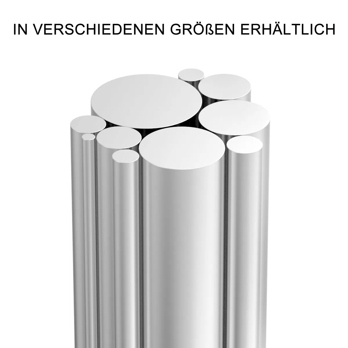 Barras de aluminio de 25 mm x 254 mm