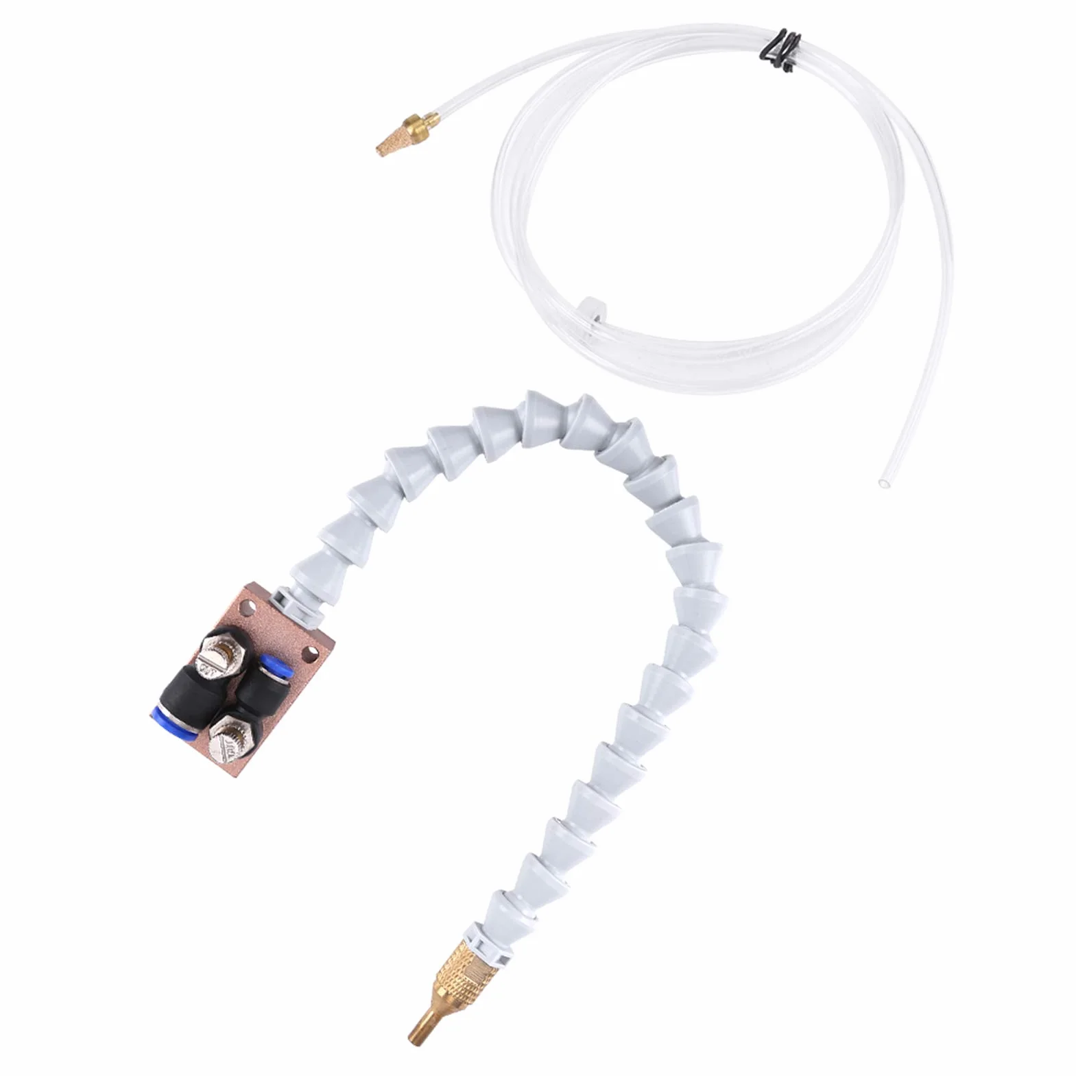 8 mm / 0, 3 pulgadas Tubo de Aire para Herramienta de Pulverización de Aerosol de Refrigerante para de Lubricación del Molino de Torno CNC