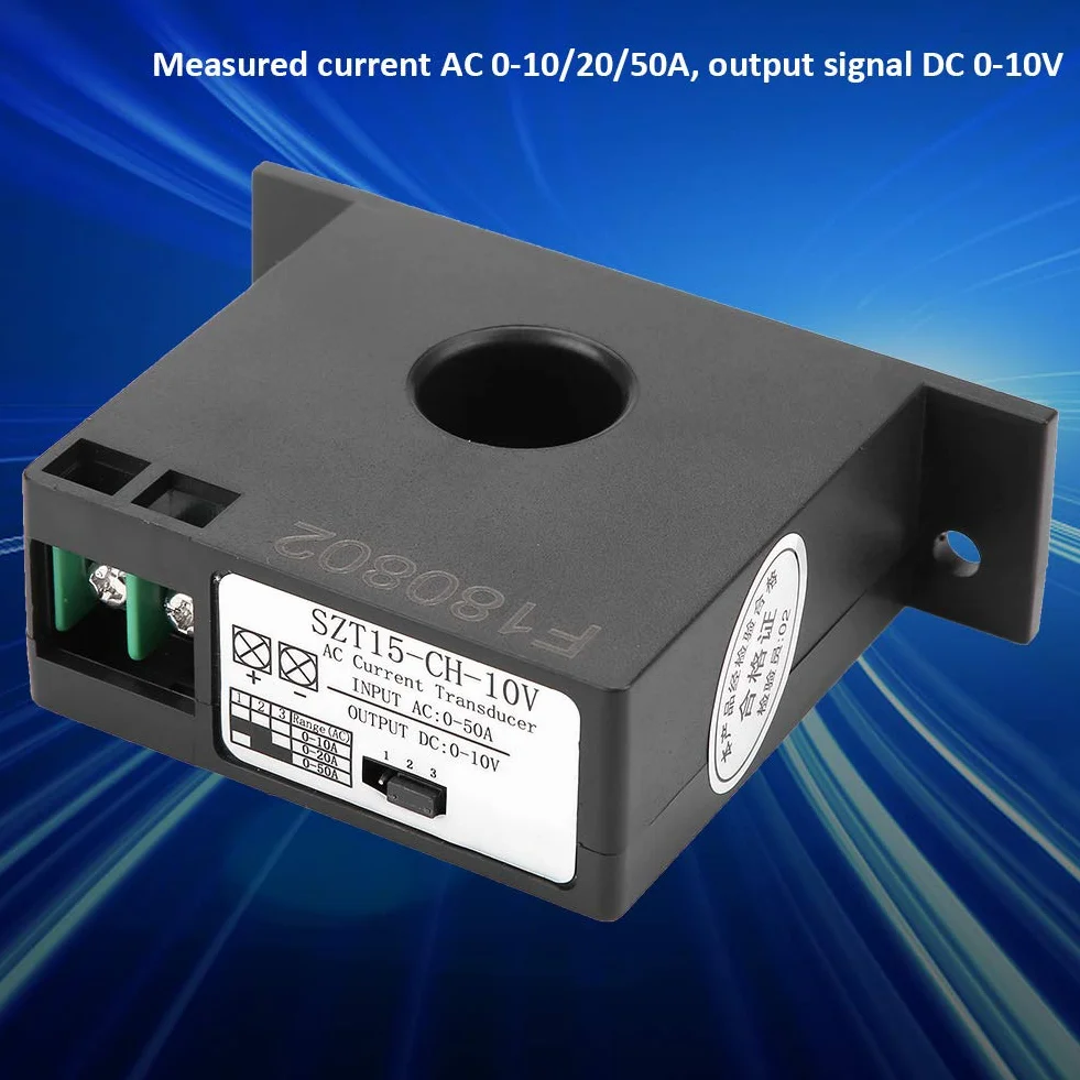 SZT15-CH-10V Transductor de Corriente CA, Transformador de Voltaje e Inductor Mutuo para Medición y Aislamiento de Señal