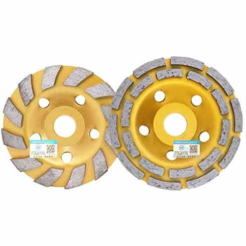 Disco Desbaste Hormigon,Diamante Muela 100/115/125/150 / 180mm segmento de Diamante Muela Copa Disco Amoladora hormigón Granito Piedra Cut (Color : 180mm)