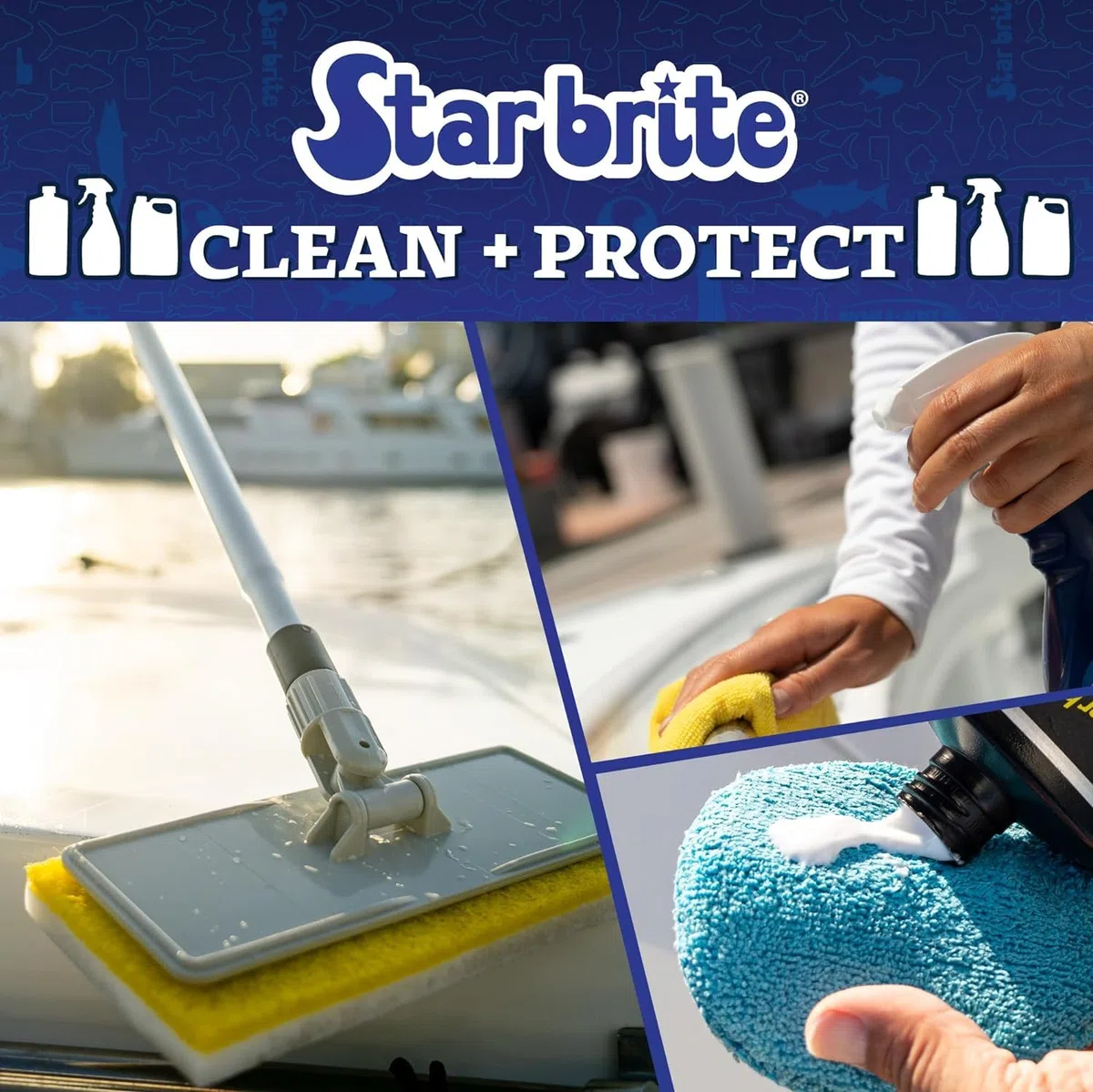 STAR BRITE Grasa Marino - NLGI #2 - Protege contra el Lavado, el Óxido, la Corrosión y el Desgaste en Rodamientos de Ruedas, Cabrestantes, Bombas, Escotillas de Barcos y más