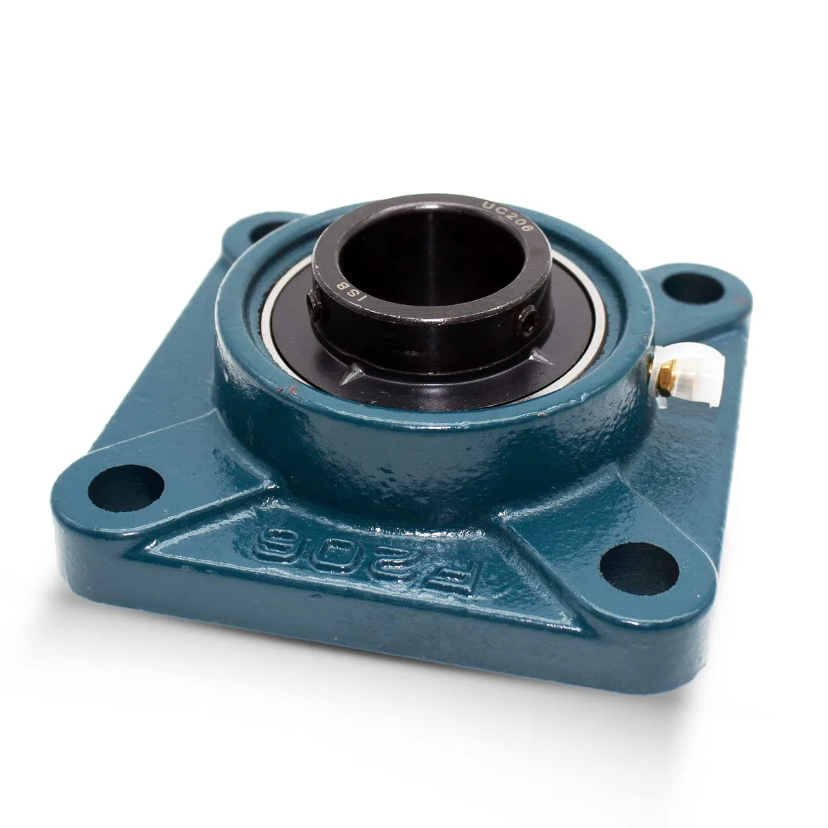 DOJA Industrial | Rodamientos con Soporte UCF 205 | Cojinetes de Bolas para Eje de 25mm | Pack de 2 unidades | Principales usos: Fresadoras, Impresora 3D, Bricolaje.