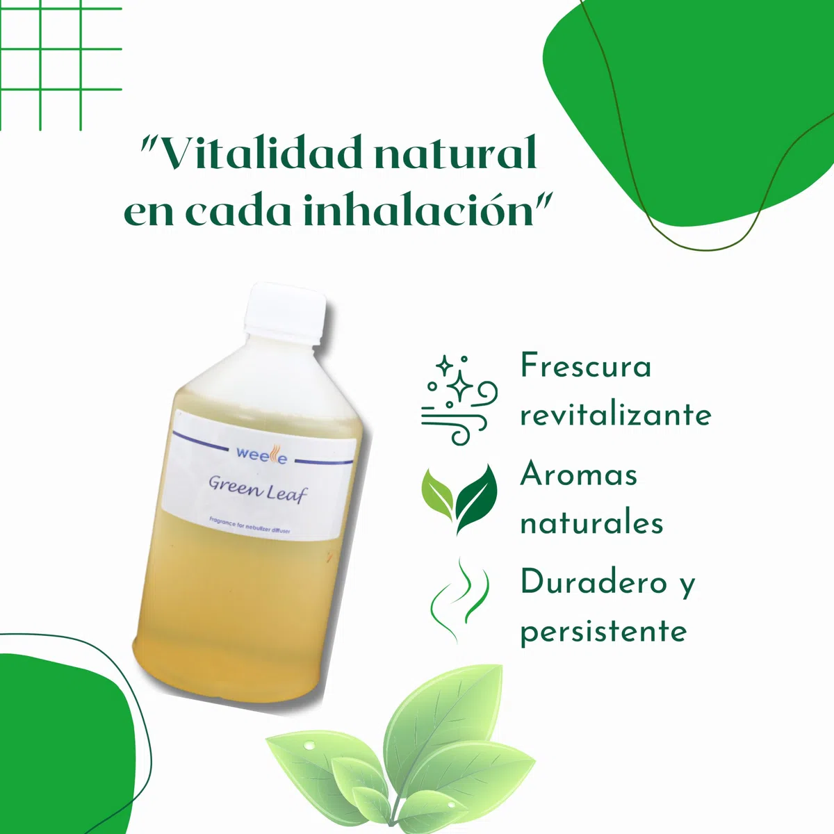 Recambio Ambientador para Difusores de Nebulización Profesionales 500 ml Perfume para Hogar