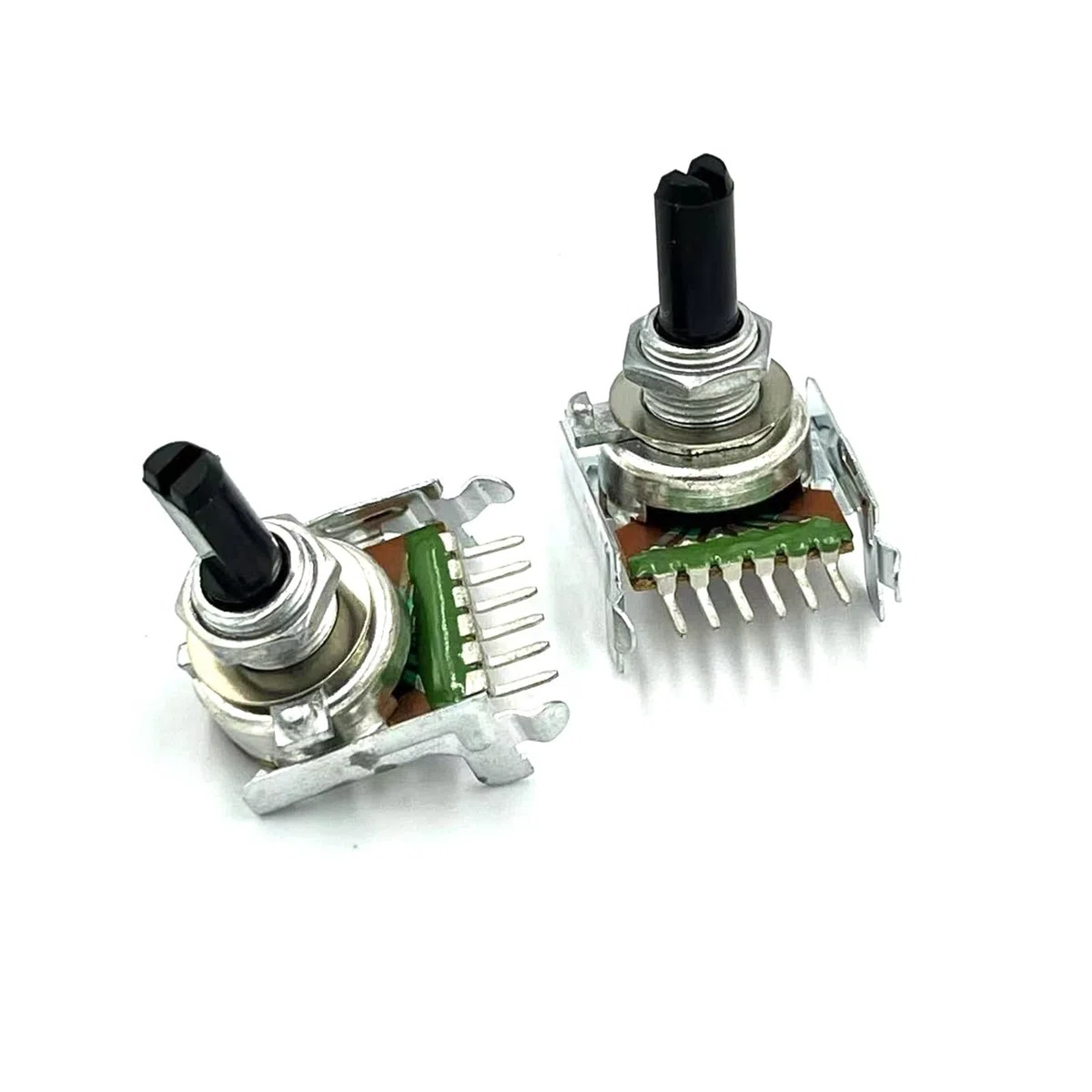 potenziometro 2 uds 161 potenciómetro Doble B50k Longitud del Eje 20mm Seis Pines Amplificador de Potencia de Doble Canal potenciómetro de Volumen