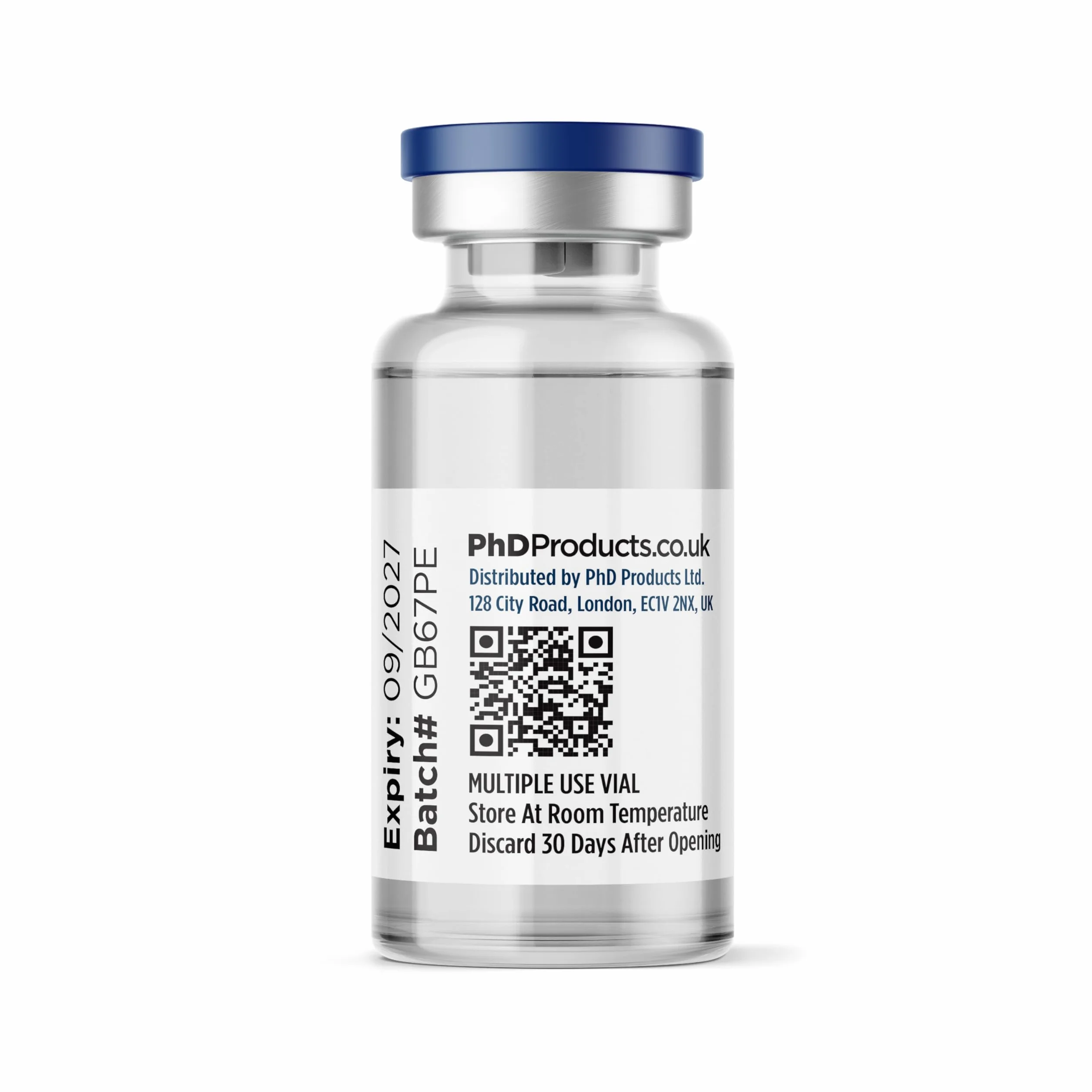 Diluyente Bacteriostático - 20 ml - Solución reconstitucional ultra limpia - Laboratorio UE