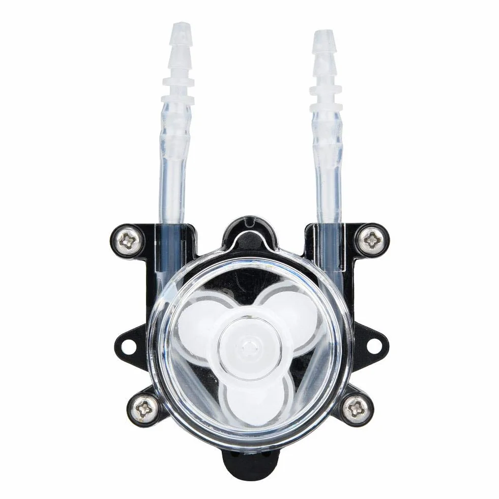 Bomba Peristáltica Mini DC12V para Laboratorio y Bioingeniería con Tubo de Caucho 3x5mm, Incluye Accesorios