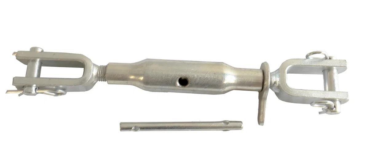 Brazo elevador lateral mecánico Ama: Brazo elevador para tractor con rosca M22x2,5, longitud de 380 a 530 mm