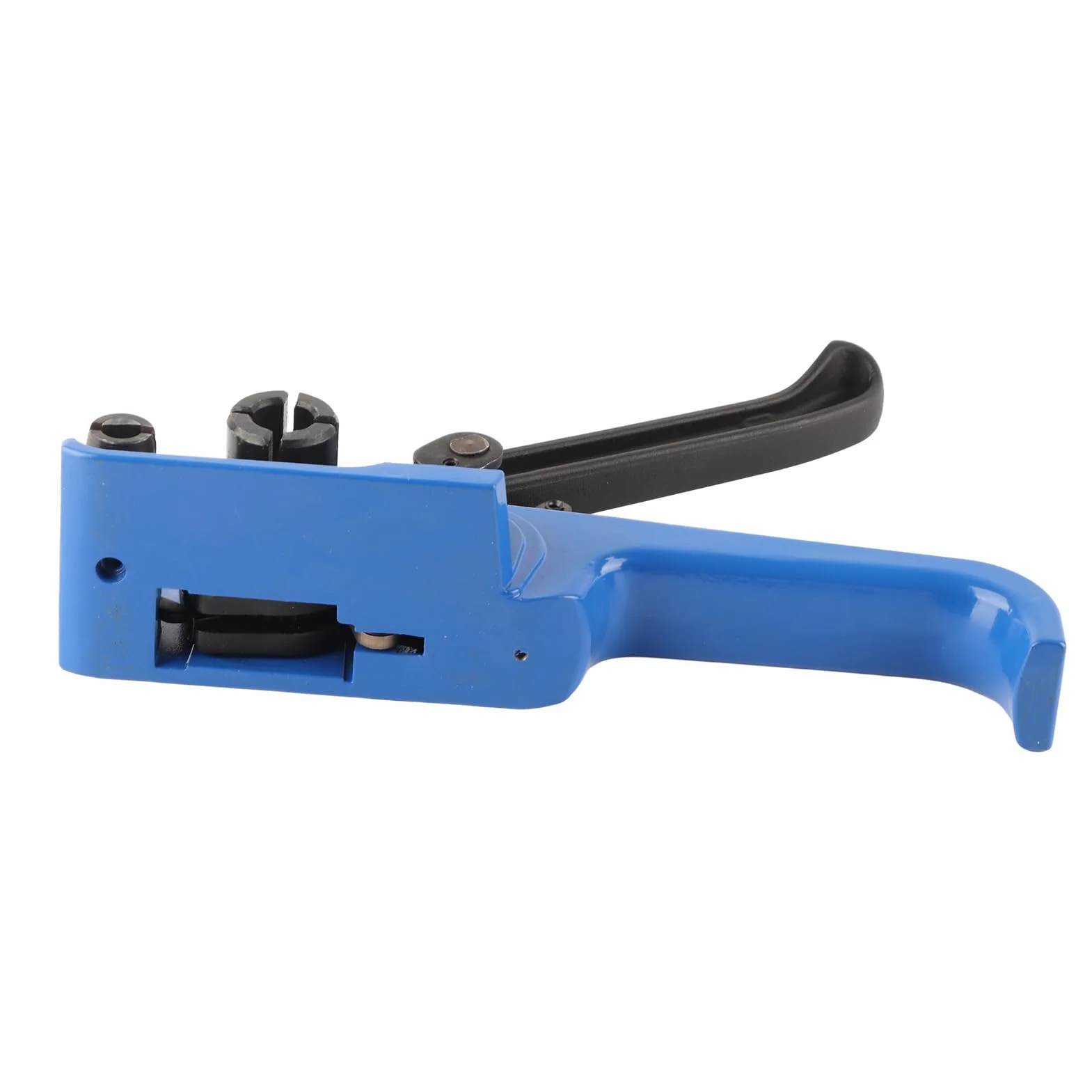 Tensor Manual de Fleje para PET y PP, Herramienta de Flejado Textil, Compatible con Flejes de 16-19 mm de Ancho, Acero y Plástico
