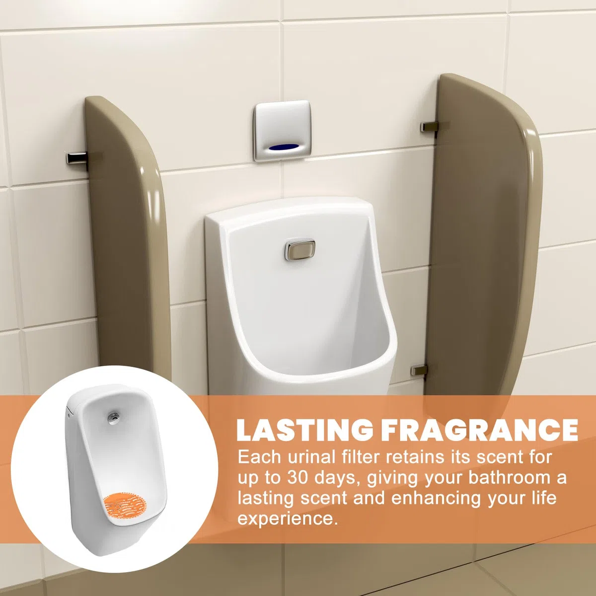 Filtro para Urinario,16 Piezas Filtros de Urinario,Desodorante de Urinario,Pantalla Para Orinal,Coladores de Urinario con Aroma,Filtro Urinario Perfumado para baño