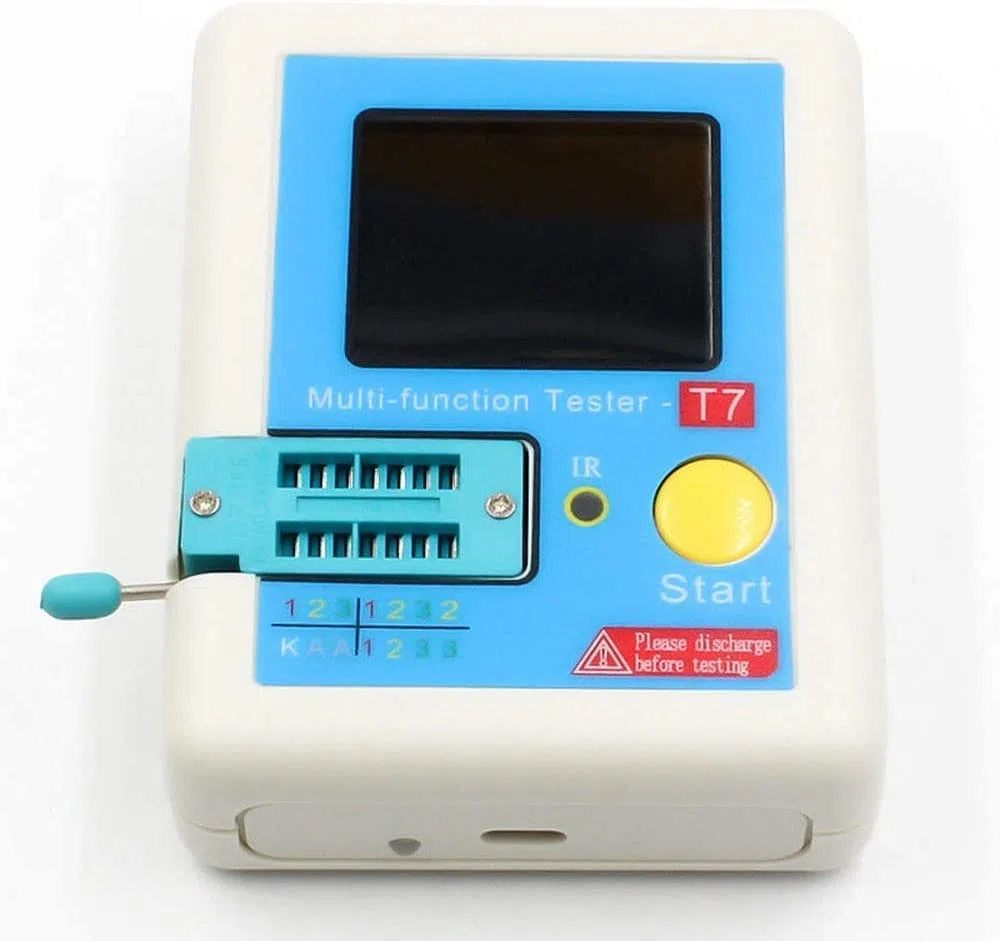 ARCELI LCR-T7 probador de transistores TFT diodo triodo capacitancia medidor LCR ESR Meter