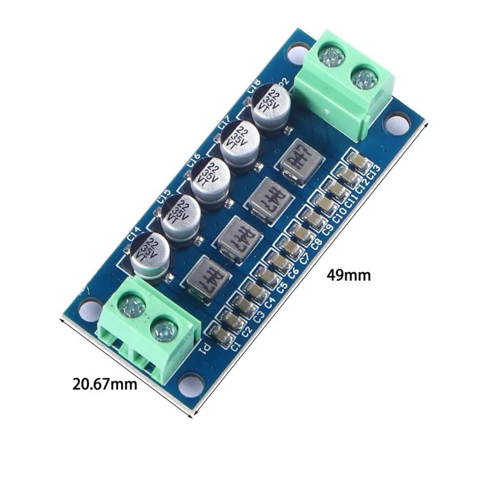 Filtros de Alimentación de CC Módulos de Filtro de Señal de CC de 35 V los Filtros de Paso Bajo Reducen la Ondulación de Alimentación