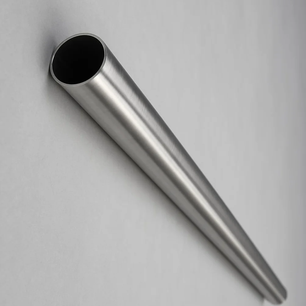Tubo de acero inoxidable, diámetro 60,3 mm x 1000 mm (1 m) V2A, tubo de escape 6,3 cm, tubo de acero inoxidable 1.4301