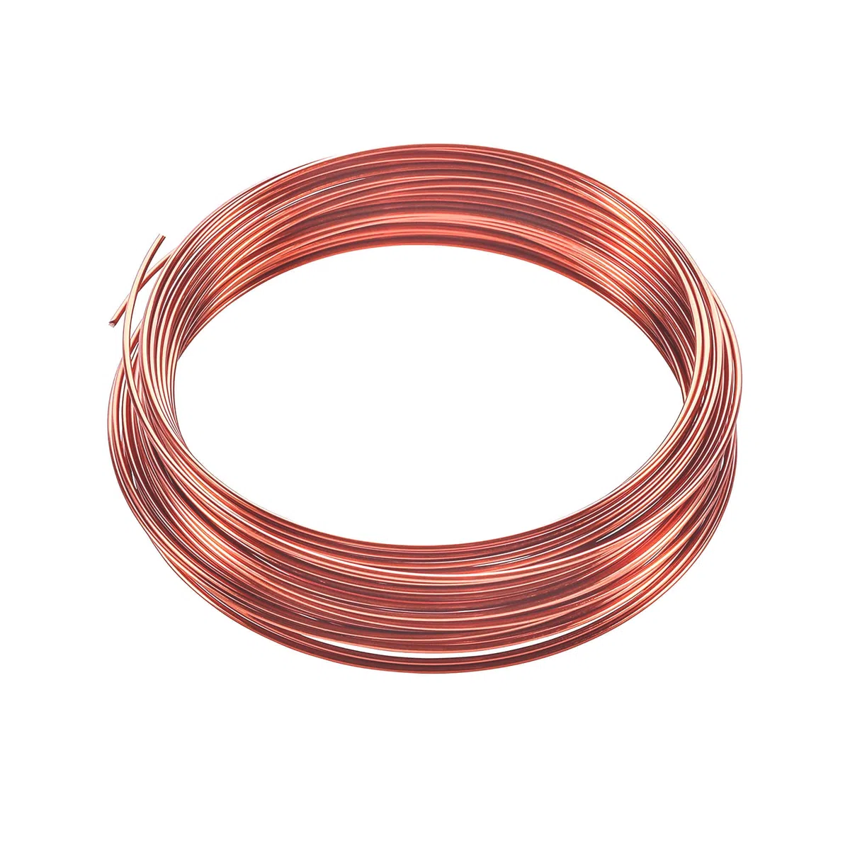 Alambre de Cobre Puro T2 Desnudo, ø1,0mm-20m, 2mm, Cu 99, para Bobinado, DIY, Manualidades, Ingeniería Eléctrica y Mecánica