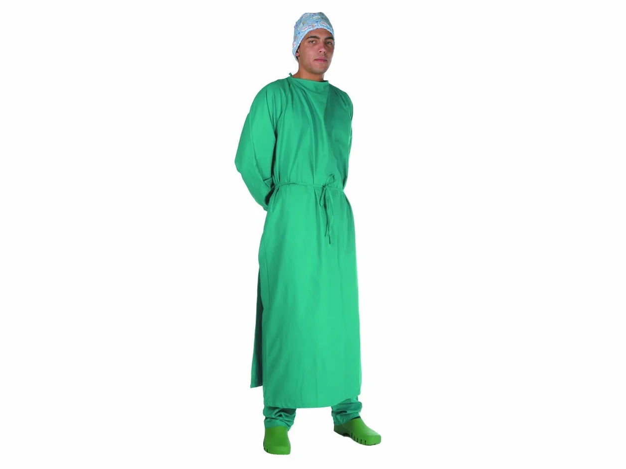 GIMA 26162 - Casquillo quirúrgico para uso quirúrgico hospitalario o veterinario, talla 52-56, color verde