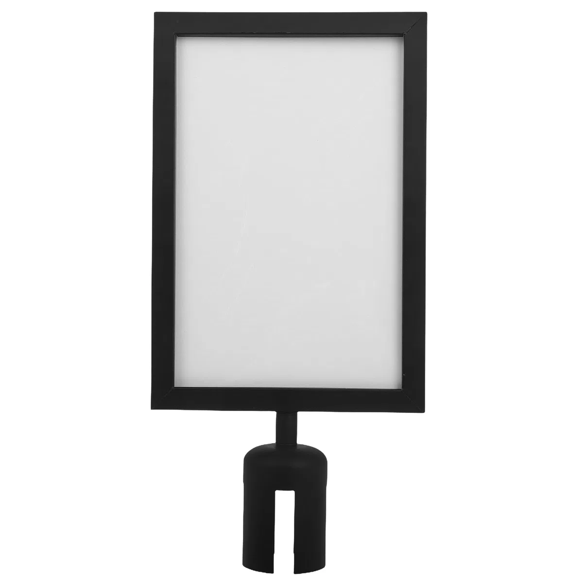 iplusmile Soporte de Exhibición para Carteles de Doble Cara en Acero Inoxidable, 12,59 x 8,66 x 0,98 Pulgadas – Resistente a la Corrosión y Fácil de Instalar sin Herramientas – para Aeropuertos, Estac