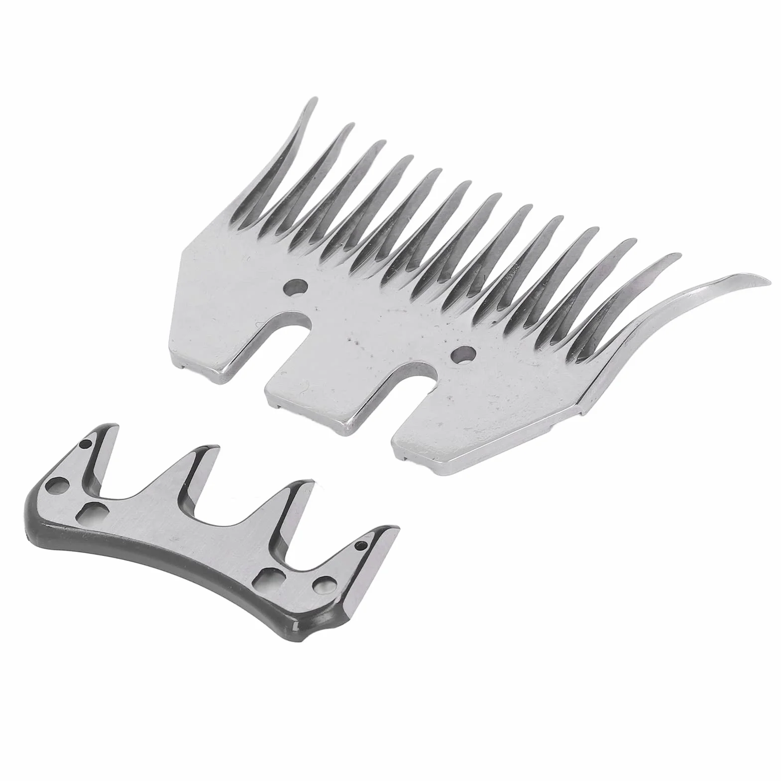 Cuchilla para Esquila de Ovejas ,Curva ,Uso Amplio ,Acero de Alto Carbono ,Paso de 7 Mm ,Cuchillas para Recortadora de Lana ,13 Dientes ,Aseo