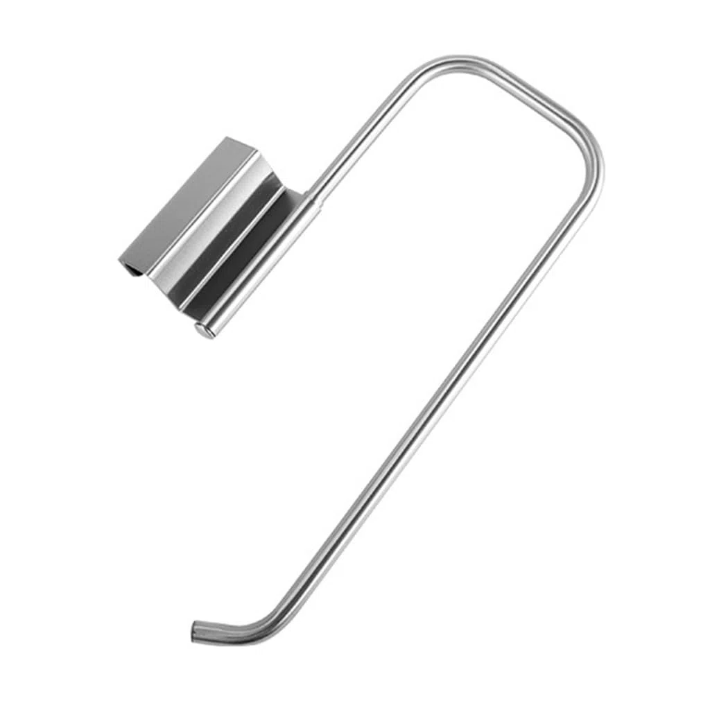 Soporte para toallas de papel de campistas, soporte para rollo de papel de cocina, puerta de armario, soporte para toallas de papel debajo del fregadero