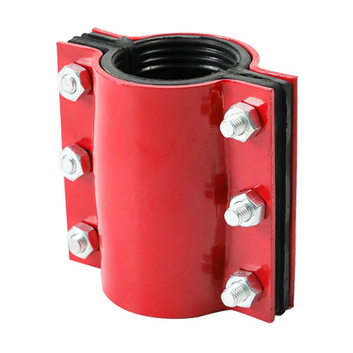 Abrazadera de reparación de tuberías de Agua Abrazadera de Acero Resistente para reparación rápida de tuberías Fácil instalación para Varios tamaños de tuberías Detiene Las Fugas al Instante