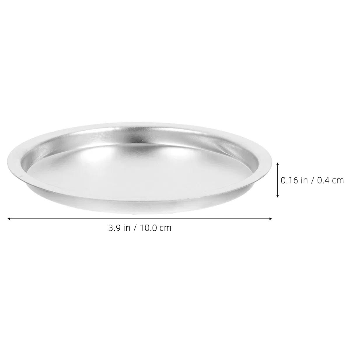 MAGICLULU 2 Platos de Pesaje de Aluminio Bandejas de Alta Durabilidad para Báscula Digital en Color Plata, Accesorios para Joyería y Objetos Pequeños