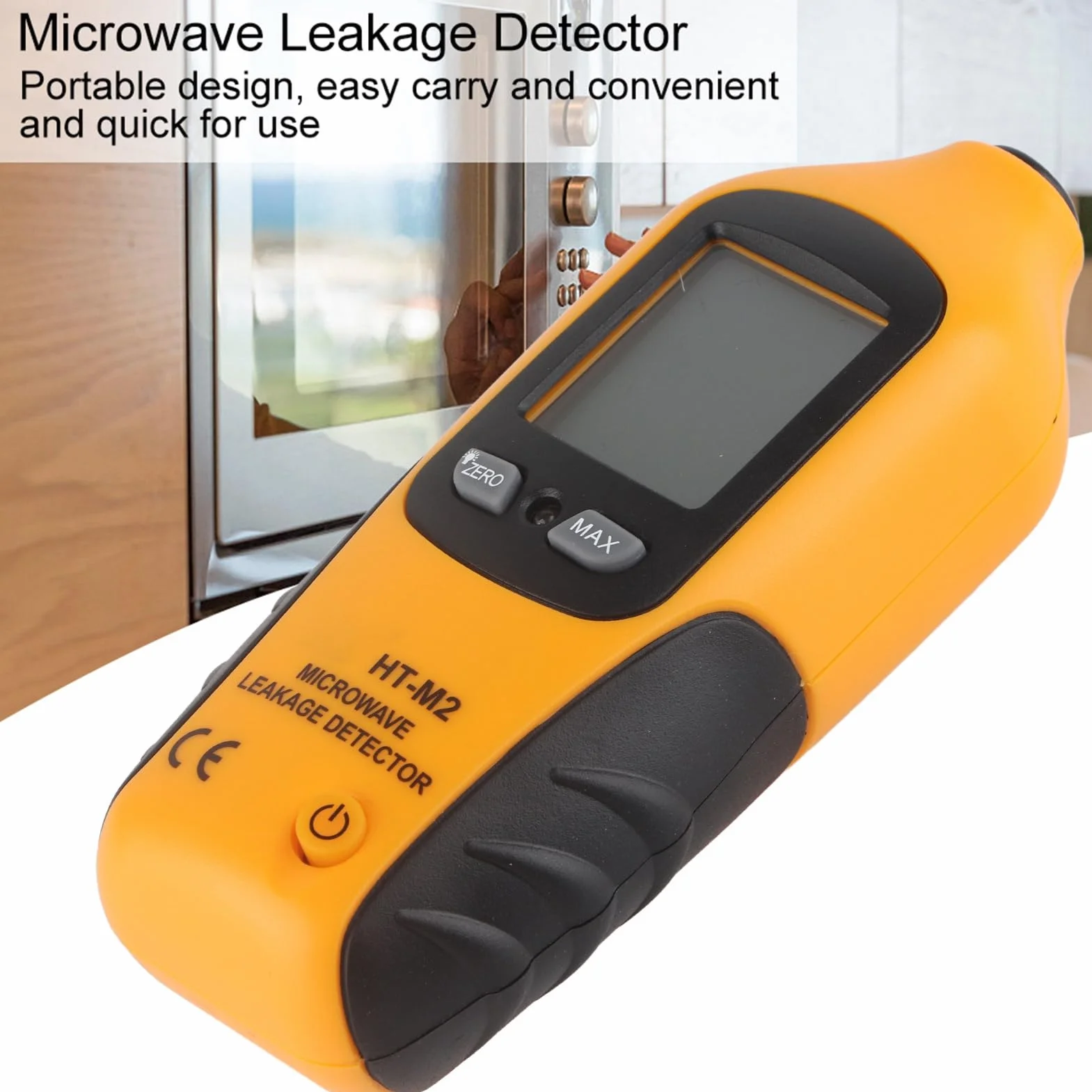 Probador Digital EMF, Detector de Fugas de Microondas, Fácil de Transportar Y Cómodo de Usar, para Verificar Cualquier Fuga de Hornos de Microondas