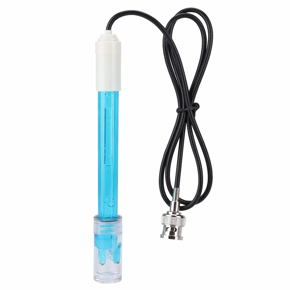 VBESTLIFE Módulo de Sensor de pH de 5 V + Sensor de código de Prueba de electrodo Compuesto de sonda de pH con Conector BNC