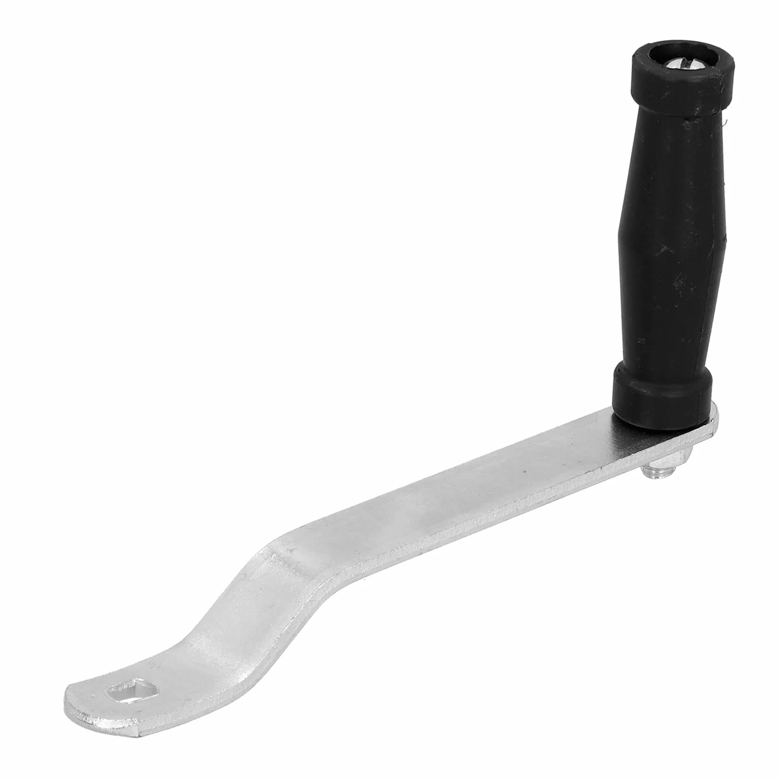 Manija de cabrestante, manivela ergonómica de Soporte de manija de cabrestante de Metal, Accesorio de reemplazo de Agarre de Bloqueo cómodo para transportador de Remolque de Barco Marino