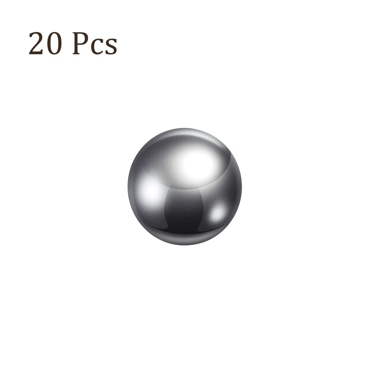 20uds Precisión Bolas - [20mm] Carbono Acero para Rodamientos Válvulas Uso, Sólido