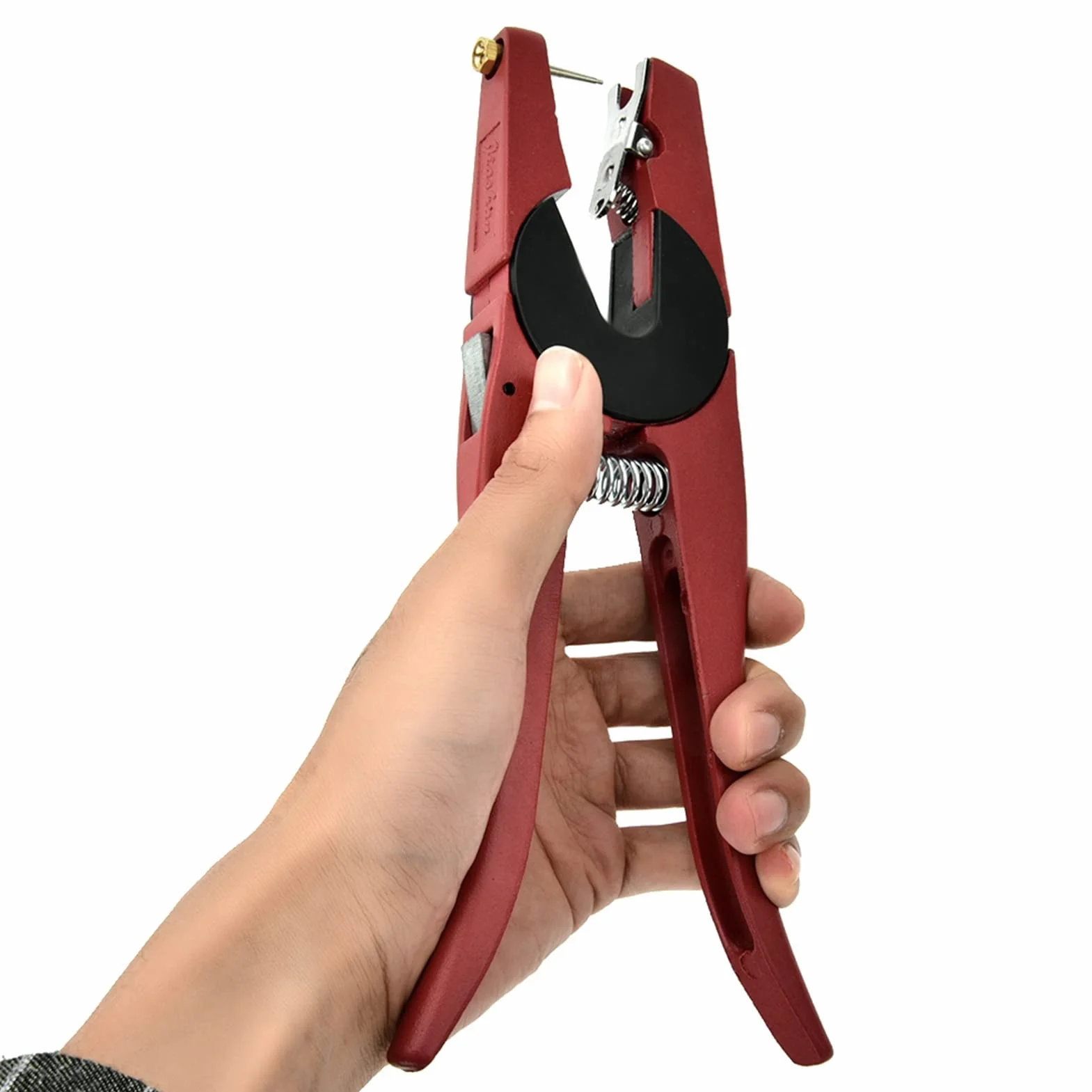 Alicates para Cerdos, Alicates para Ganado, 1 PCS Ergonómico Vaca para Cerdos, Hidráulico de Alicates para Etiquetas de Oído para Ganado, Vaca, Cerdo, Cabra, Oveja