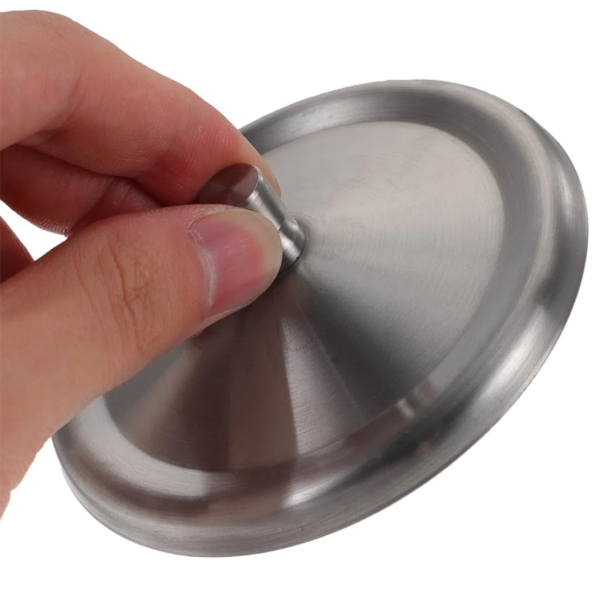 Tapas de Acero Inoxidable para Taza de 8 Cm, Set de 6 Unidades, Resistente al Calor Impactos, Tapa de Sellado para Bebida Caliente y Fría, Reutilizable y Fácil de Limpiar, Apta