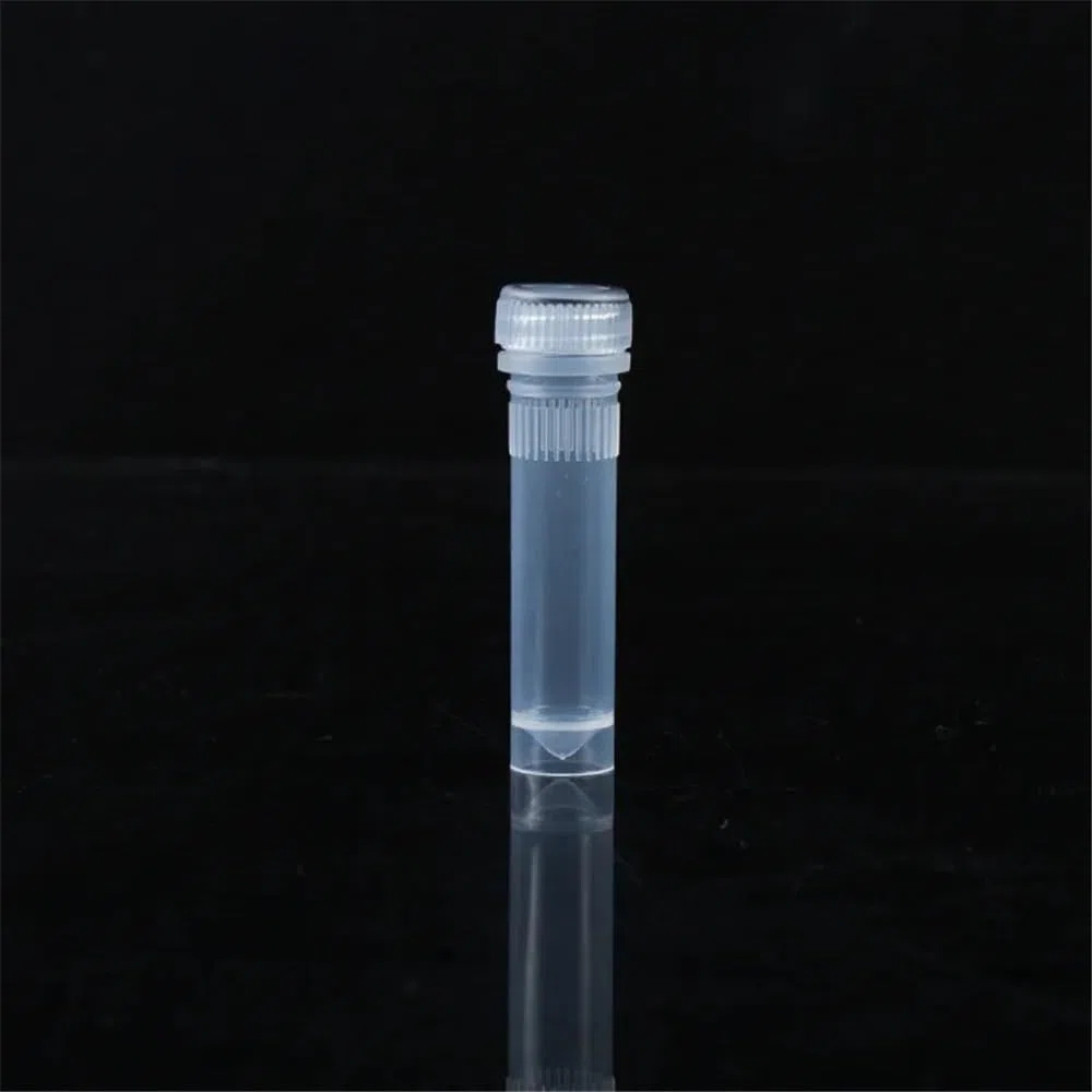 Cristalería de Laboratorio 100 tubos de criopreservación de 1,5 ml, tubos de laboratorio, tubos de centrífuga, criotubos for laboratorio con tapa