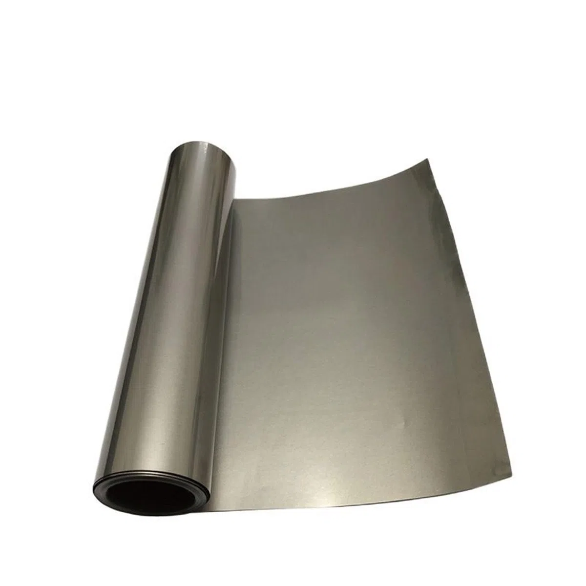 Panel de dureza Lámina de titanio 0,01 mm 0,03 mm 0,05 mm 0,1 mm 0,2 mm 0,3 mm Aleación de titanio Grado 1 GR1 grabado en metal(0.01x115x500mm)