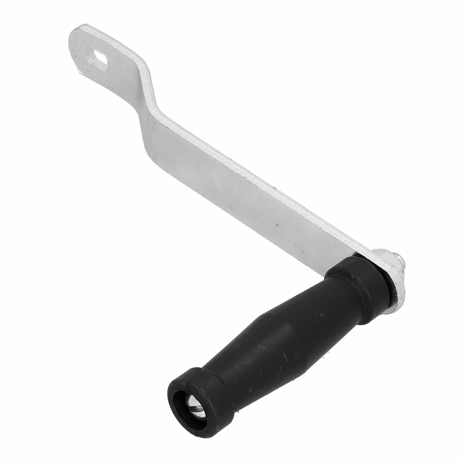 Manija de cabrestante, manivela ergonómica de Soporte de manija de cabrestante de Metal, Accesorio de reemplazo de Agarre de Bloqueo cómodo para transportador de Remolque de Barco Marino