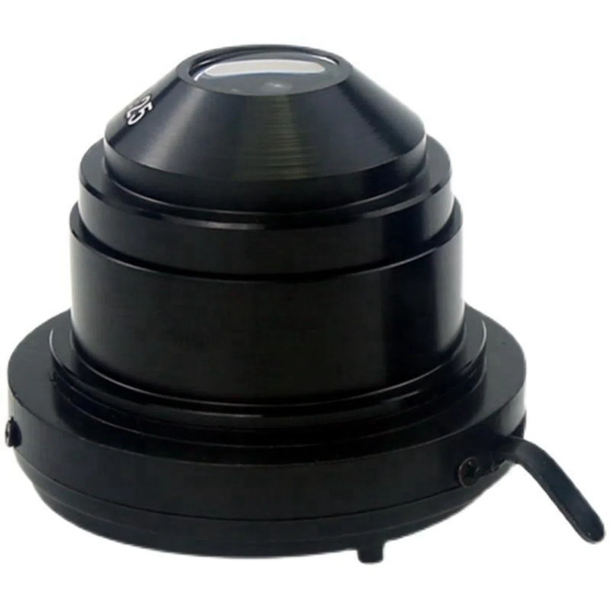 2X Condensador Abbe de Microscopio (NA1.25) Accesorios ópticos con diafragma variable para luz convergente de campo