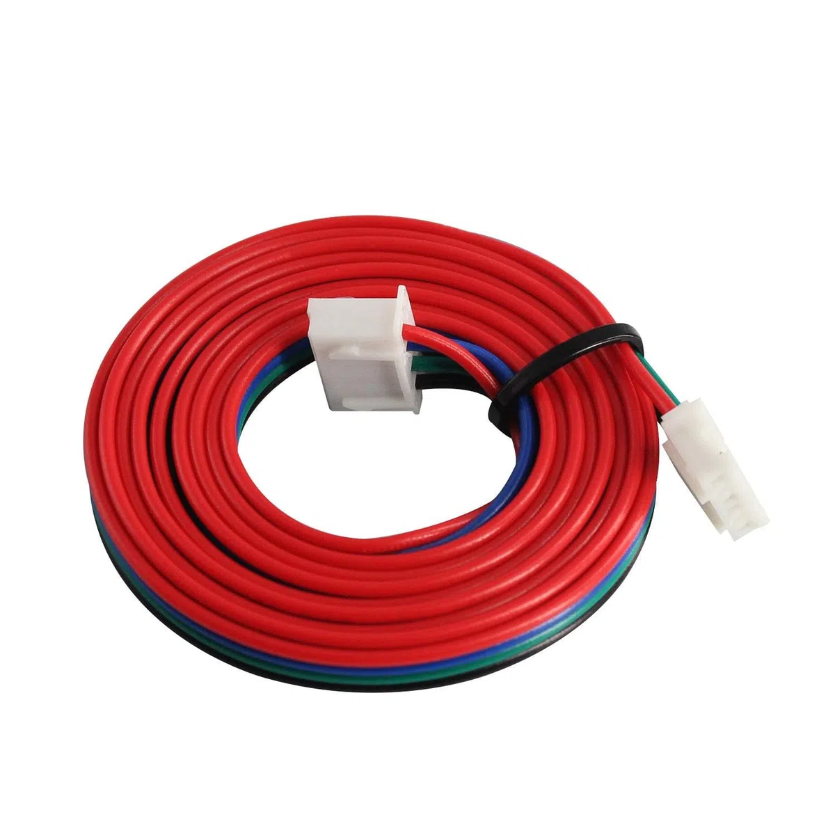 Nema 17 Motor paso a paso 42 x 23 mm Pancake Motor 1.5 A-3.8 V 2 fases 4 cables 1.8 grados con cable de 1 metro para motores de impresora 3D 3 unidades